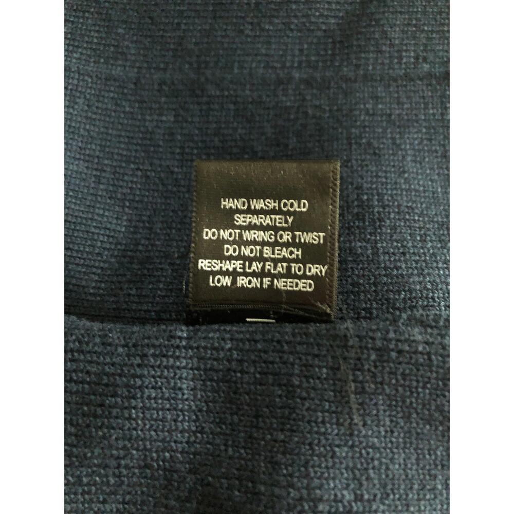Everyday Skies Are Blue Pleated Knit Skirt Navy/Off White Women's 1X NEW - Picture 7 of 9